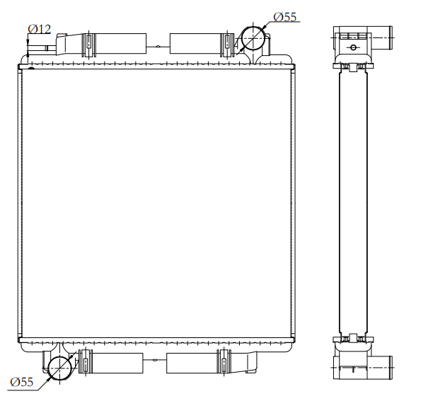 Mercedes-Benz Trucks Truck Radiator YF-MB021