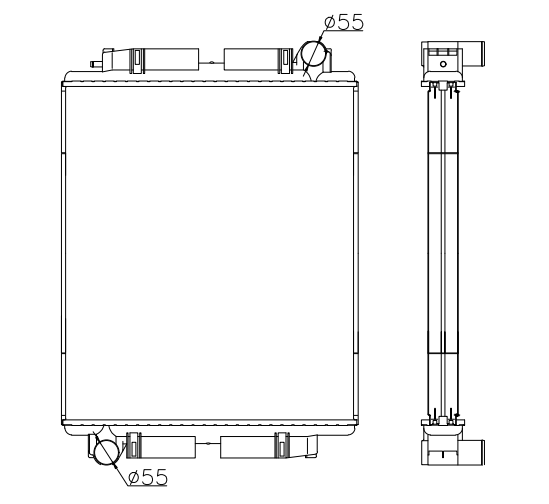 Mercedes-Benz Trucks Truck Radiator YF-MB035