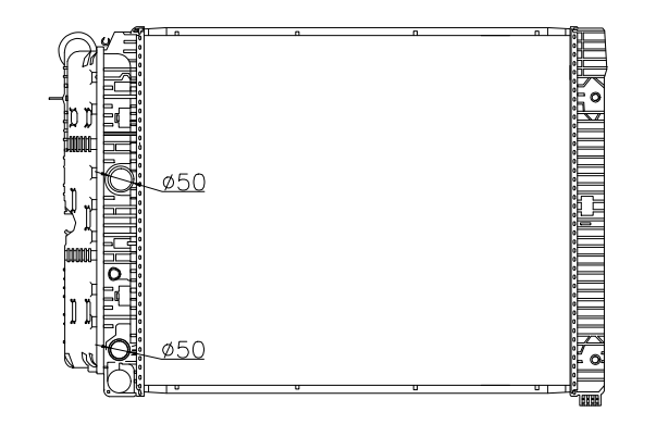 Mercedes-Benz Trucks Truck Radiator YF-MB047