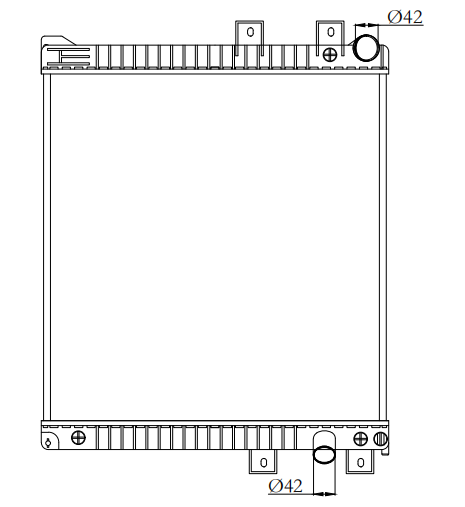 Mercedes-Benz Trucks Truck Radiator YF-MB052