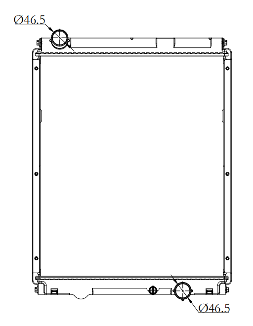 Mitsubishi Trucks Truck Radiator YF-MI008