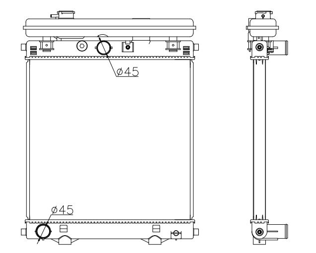 Perkins Generator & Industrial Radiator YF-PE-1