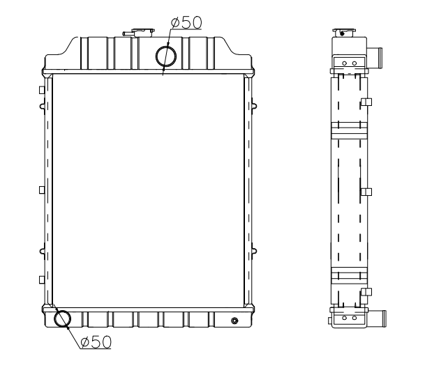 Perkins Generator & Industrial Radiator YF-PE-3