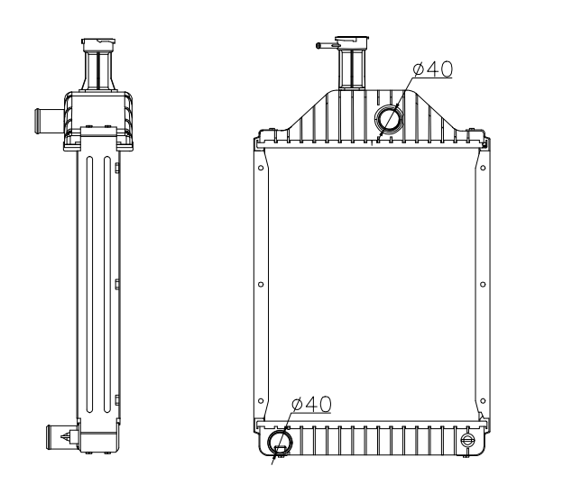 Perkins Generator & Industrial Radiator YF-PE-5