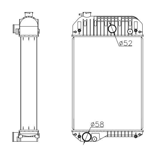 Perkins Generator & Industrial Radiator YF-PE-35