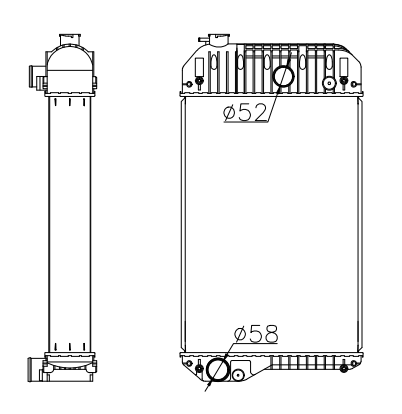 Perkins Generator & Industrial Radiator YF-PE-38