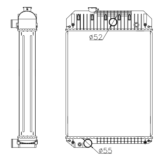 Perkins Generator & Industrial Radiator YF-PE-51