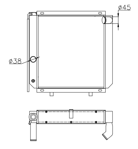 Perkins Generator & Industrial Radiator YF-PE-63
