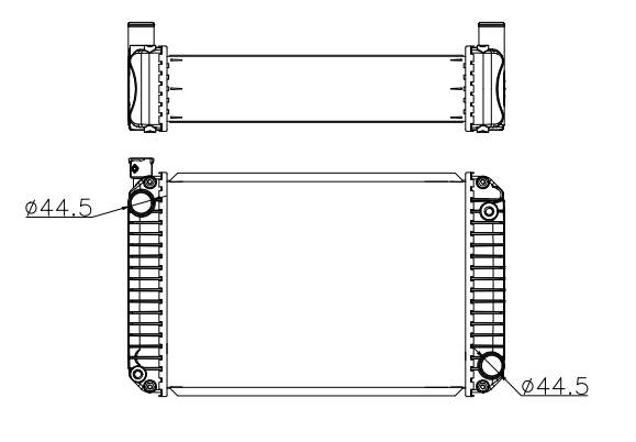 Perkins Generator & Industrial Radiator YF-PE-80