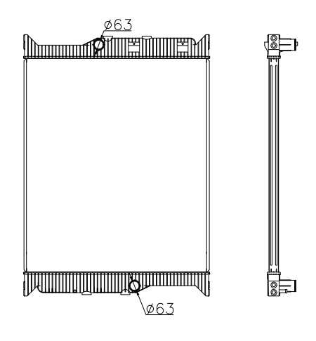 Perkins Generator & Industrial Radiator YF-PE-90