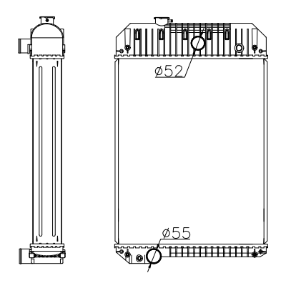 Perkins Generator & Industrial Radiator YF-PE-96