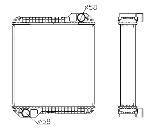 Perkins Generator & Industrial Radiator YF-PE-102