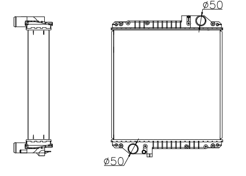 Perkins Generator & Industrial Radiator YF-PE-103