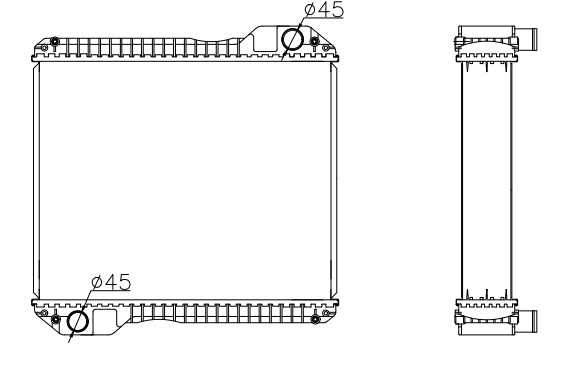 Perkins Generator & Industrial Radiator YF-PE-106
