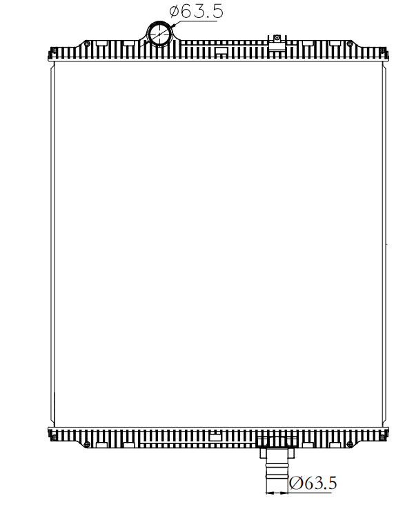 Peterbilt Trucks Truck Radiator YF-PT001