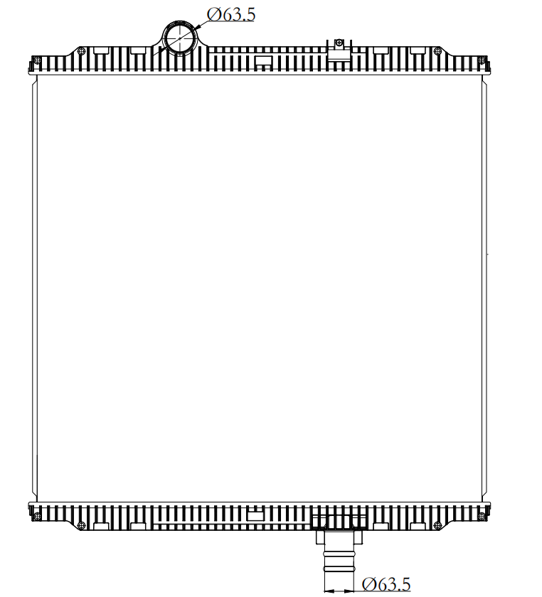 Peterbilt Trucks Truck Radiator YF-PT002