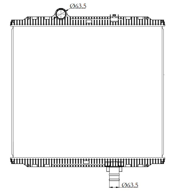 Peterbilt Trucks Truck Radiator YF-PT003