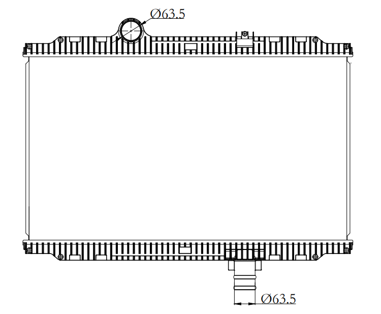 Peterbilt Trucks Truck Radiator YF-PT004