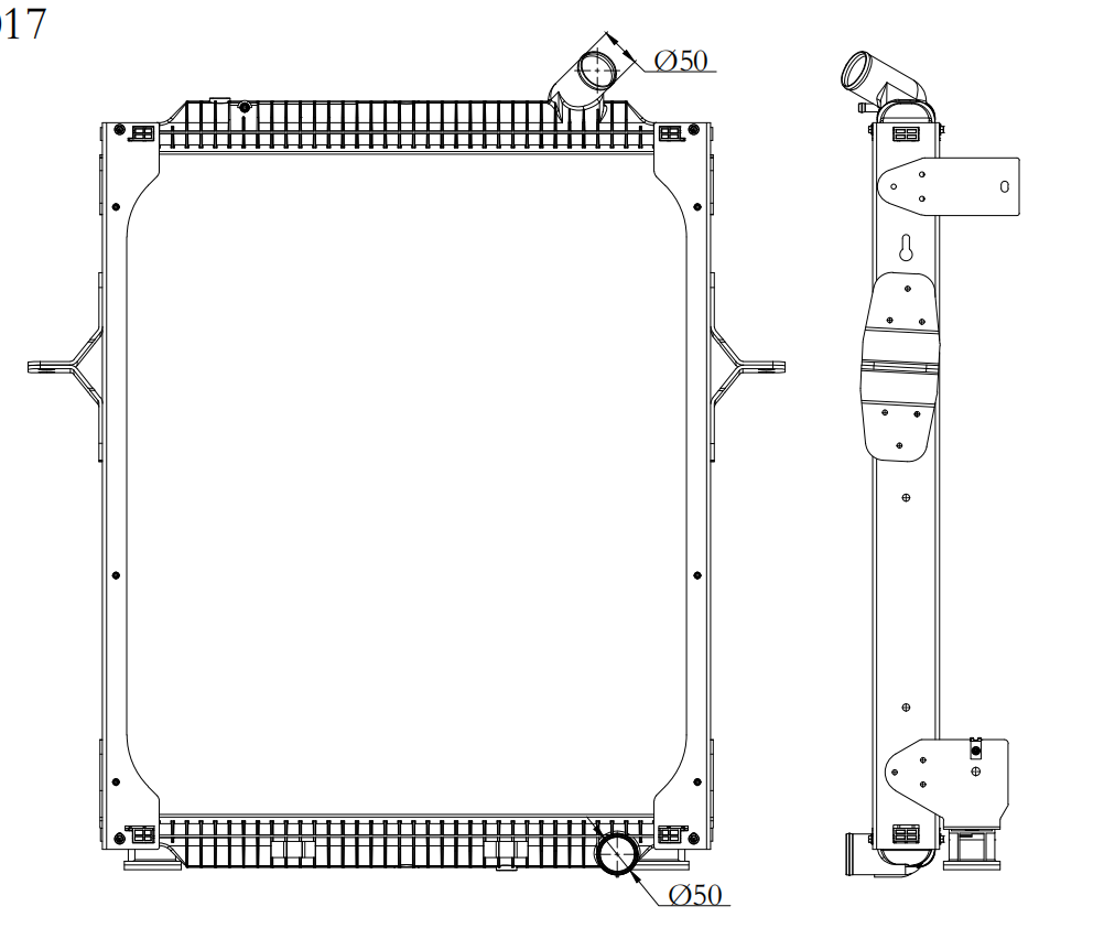 Renault Trucks Truck Radiator YF-RU017