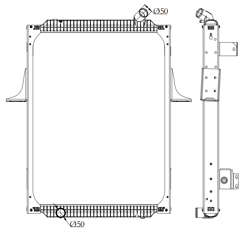 Renault Trucks Truck Radiator YF-RU018