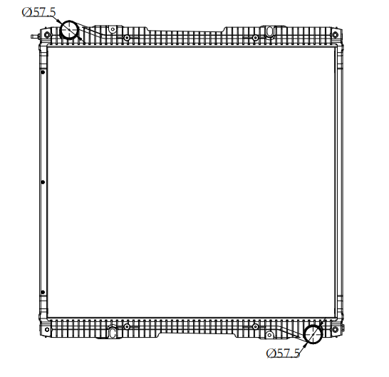 Scania Trucks Truck Radiator YF-SC005