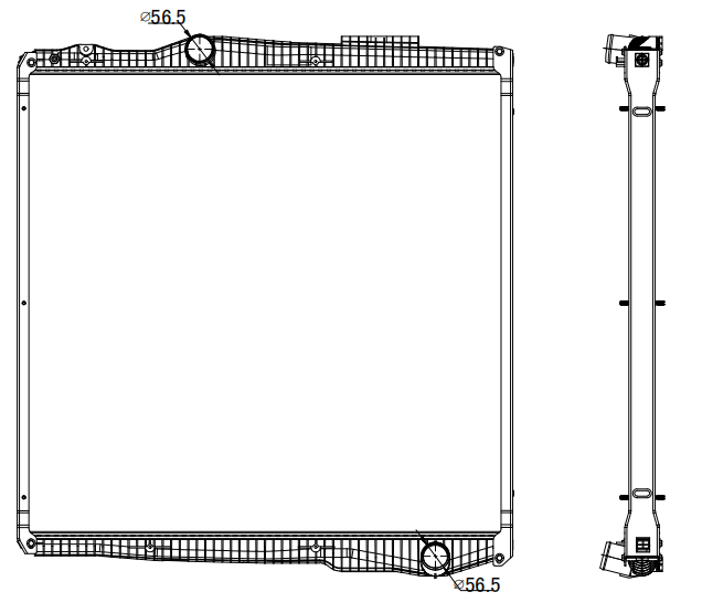 Scania Trucks Truck Radiator YF-SC007