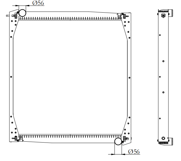 Scania Trucks Truck Radiator YF-SC009