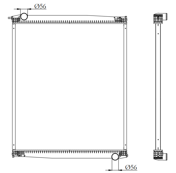 Scania Trucks Truck Radiator YF-SC010
