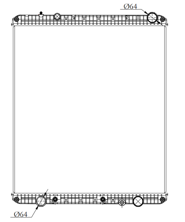Freightliner Trucks Truck Radiator YF-FR015