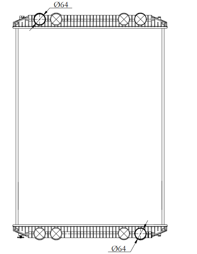 Freightliner Trucks Truck Radiator YF-FR005