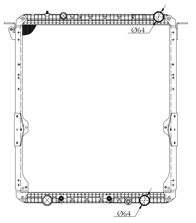 Freightliner Trucks Truck Radiator YF-FR014