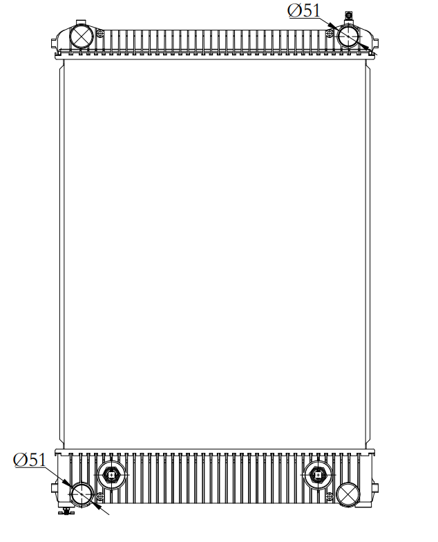Freightliner Trucks Truck Radiator YF-FR030
