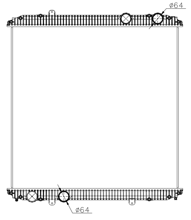 Freightliner Trucks Truck Radiator YF-FR019