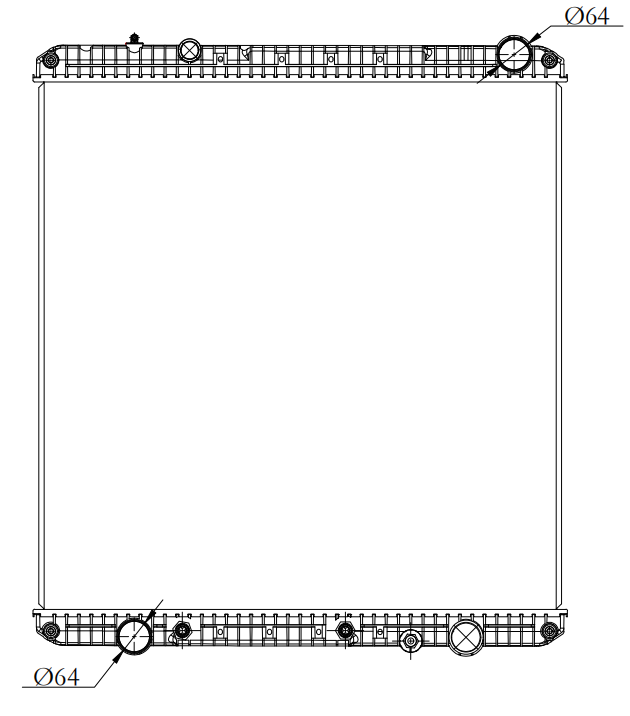 Freightliner Trucks Truck Radiator YF-FR010