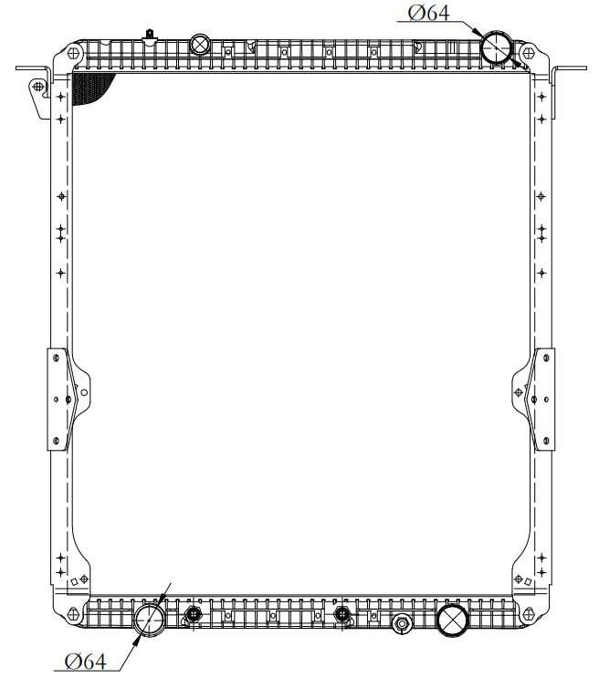 Freightliner Trucks Truck Radiator YF-FR016