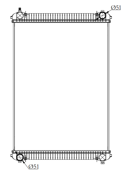 Freightliner Trucks Truck Radiator YF-FR032