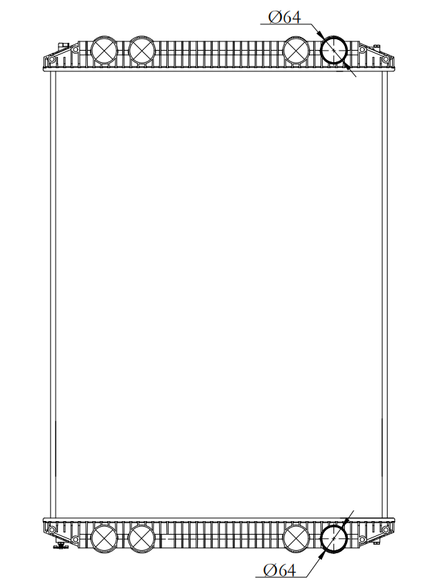 Freightliner Trucks Truck Radiator YF-FR001