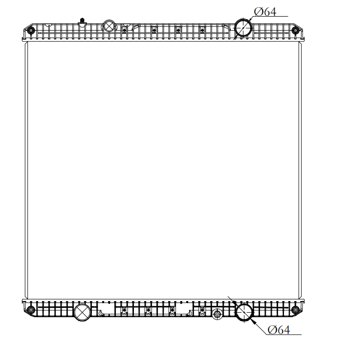 Freightliner Trucks Truck Radiator YF-FR035