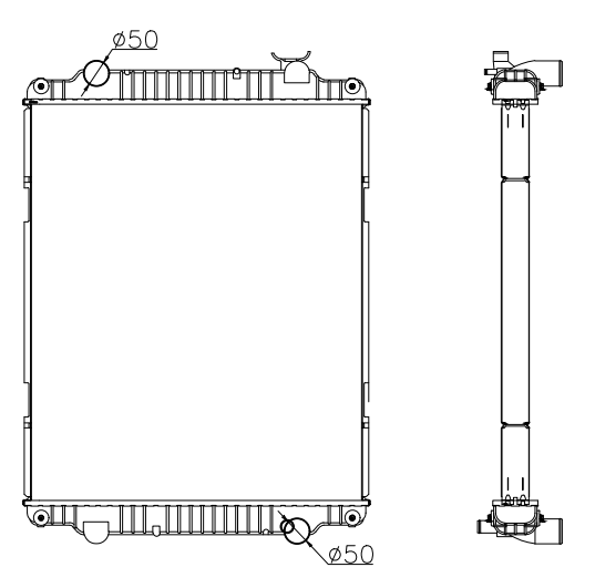Volkswagen Trucks Truck Radiator YF-VW-002