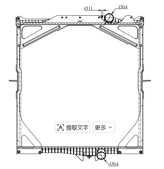 Volvo Trucks Truck Radiator YF-VO001