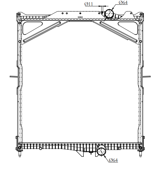 Volvo Trucks Truck Radiator YF-VO004