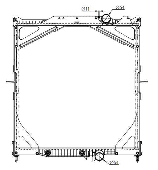 Volvo Trucks Truck Radiator YF-VO005