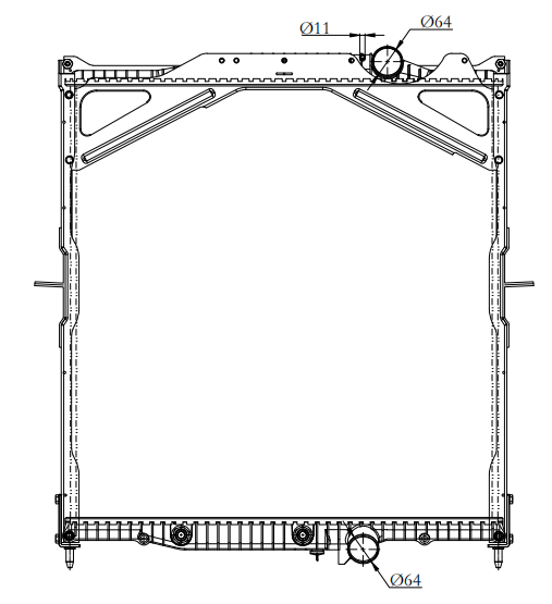 Volvo Trucks Truck Radiator YF-VO006