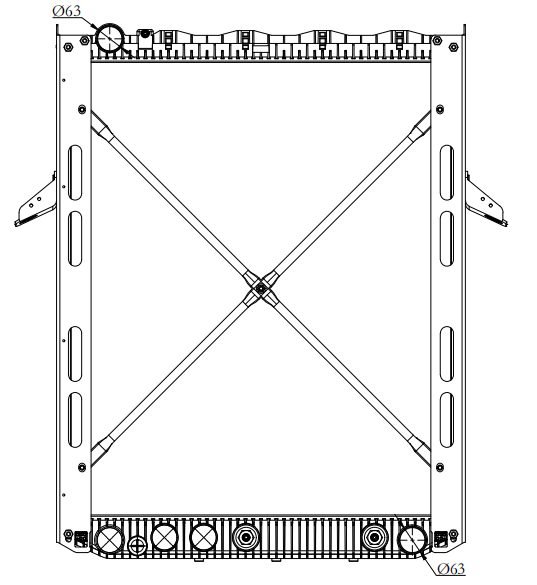 Volvo Trucks Truck Radiator YF-VO007