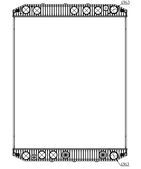 Volvo Trucks Truck Radiator YF-VO008