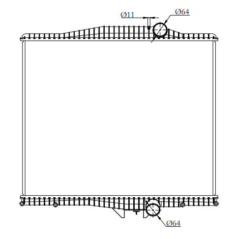 Volvo Trucks Truck Radiator YF-VO016