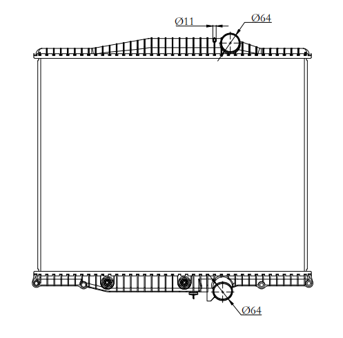Volvo Trucks Truck Radiator YF-VO018