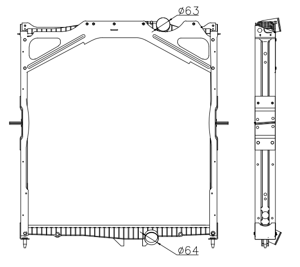 Volvo Trucks Truck Radiator YF-VO020