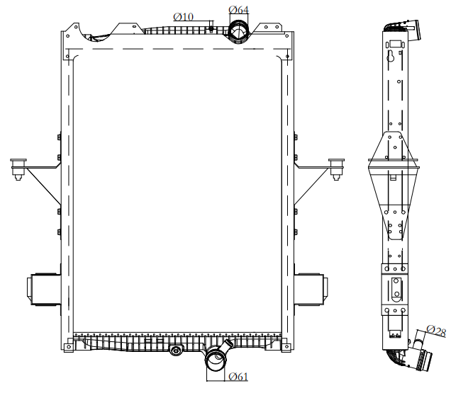 Volvo Trucks Truck Radiator YF-VO022