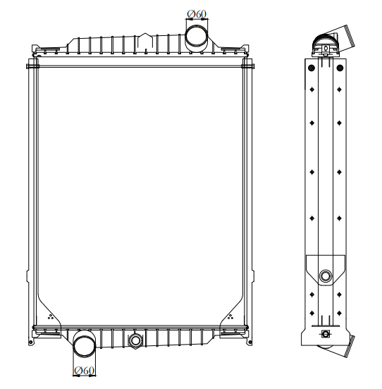 Volvo Trucks Truck Radiator YF-VO023